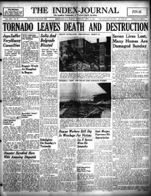 1954 Joint Rites Held For Two Victims At Georgetown OCOIIOCTOWN - Joint funeral enrtoae lor Ma)or L. . Index journal greenwood sc breaking news